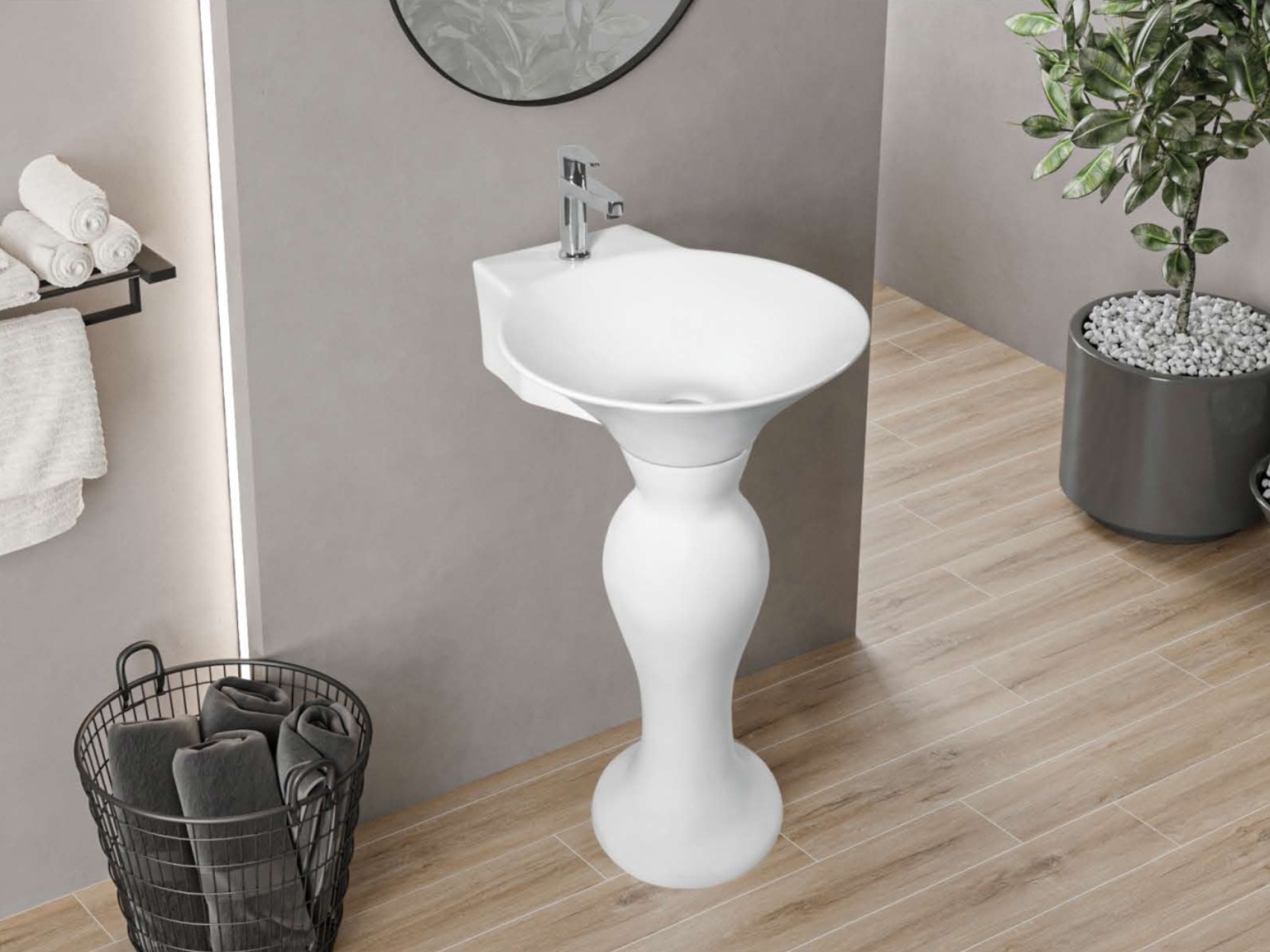 Wash Basin Pedestal
